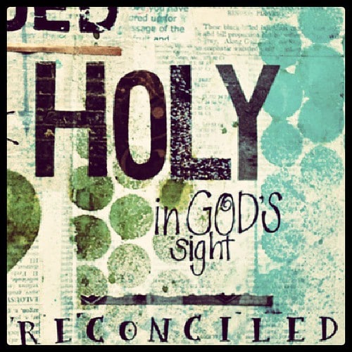 Reconciled and Saved by His Life